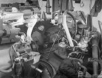 Sailors sleeping inside one of HMS Rodney