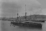 HMS Royal Sovereign, HMS Royal Oak, HMS Ramillies, and HMS Caesar in Grand Harbour, Malta, circa 1899