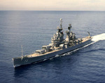 USS Saint Paul underway, 26 Mar 1968
