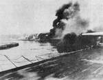 German battleship Schleswig-Holstein bombarding Westerplatte, Danzig, 1 Sep 1939. Photo 1 of 2.