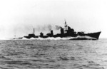 Shimakaze during her trials, circa mid-May 1943; this is the only known photo of this ship