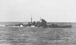 Japanese heavy cruiser Takao underway, summer 1937