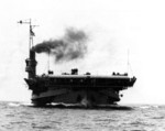 USS Wolverine running trials off Buffalo, New York, United States, 11 Aug 1942