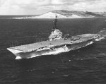 USS Yorktown off Point Loma, California, United States, 1955-1957
