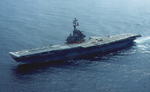 USS Yorktown underway, 1 May 1956