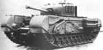 Churchill VI tank with 75mm Mk V gun, date unknown