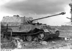 Destroyed Elefant tank destroyer in Italy, Apr-May 1944