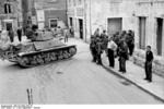 German Panzerkampfwagen 35H 734(f) light tank in Split, Croatia, Sep 1943