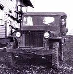 Willys MB vehicle with slat grille, US Territory of Alaska, date unknown