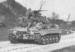US Army M24 Chaffee light tank fighting in Salzburg, Austria, early May 1945