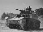 M3 light tank in training at Fort Knox, Kentucky, United States, Jun 1942, photo 4 of 4