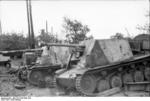 Marder II tank destroyers at Kharkov, Ukraine, early 1943