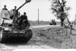 German Marder III tank destroyers at the Battle of Kursk, Russia, summer 1943