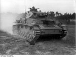 Panzer IV medium tank of German Panzergrenadier Division 