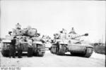 German Tiger I heavy tanks in Russia, Jan-Feb 1944, photo 2 of 4