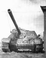 SU-100 tank destroyer, circa 1945