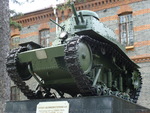 T-18 light tank on display at Khabarovsk, eastern Russia, 31 May 2008