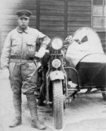 Type 97 motorcycle, circa late 1930s