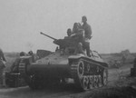 Type 97 Te-Ke tankette in China, circa 1940s
