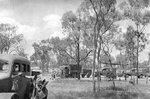 WC9 ambulances and other vehicles in a Charters Towers to Townsville convoy in Australia, Jan 1943