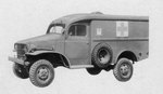 Dodge WC9 1/2 ton ambulance, date unknown