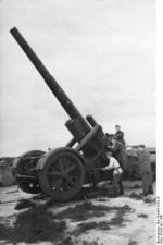 21 cm Mrs 18 heavy howitzer, Lapland, Norway, 1941, photo 2 of 2