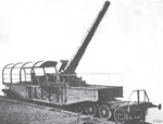 German 24 cm SK L/40 Theodor Karl railway gun, 1921