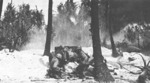 US 7th Division 37 mm Gun M3 and crew fighting on Kwajalein, Marshall Islands, Jan-Feb 1944