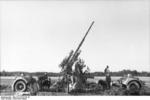 German Army 8.8 cm FlaK gun in the field, northern Russia, winter of 1943-1944, photo 4 of 4