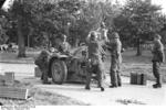 German 2 cm FlaK 30 anti-aircraft gun during the Allied Operation Market Garden attack, Arnhem, Netherlands, Sep 1944, photo 5 of 6