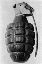 US Mk 2 fragmentation hand grenade, 1950s