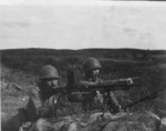 Japanese Army soldiers with ZB vz. 26 machine gun, date unknown