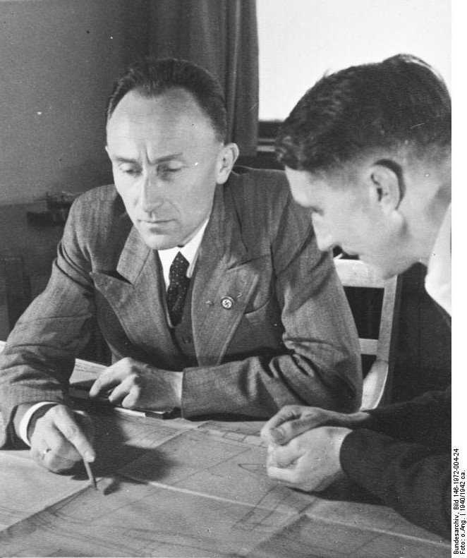Aircraft designer Ernst Zindel of German firm Junkers, who oversaw the Ju 52, Ju 87, and Ju 88 projects, Germany, 1940-1942