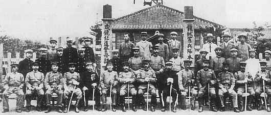 Gendarmerie personnel in Japanese-occupied Korea, date unknown