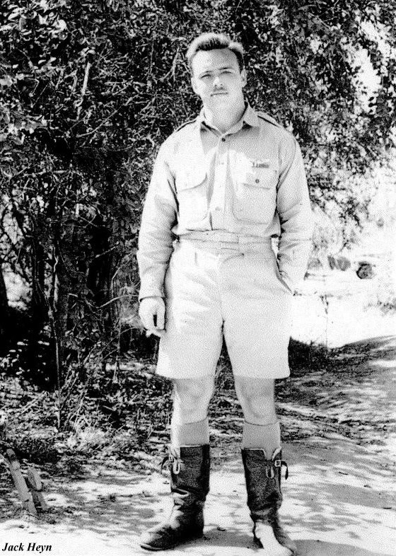 Captain Harld Maull of 13th Bomb Squadron of USAAF 3rd Bomb Group, Charters Towers, Australia, early 1942