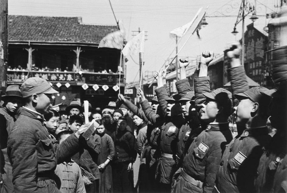 Chinese troops in Hankou, Hubei Province, China, Mar 1938
