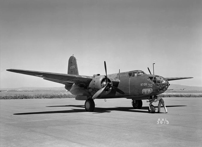 [Photo] A-20A Havoc bomber of US National Advisory Committee for ...