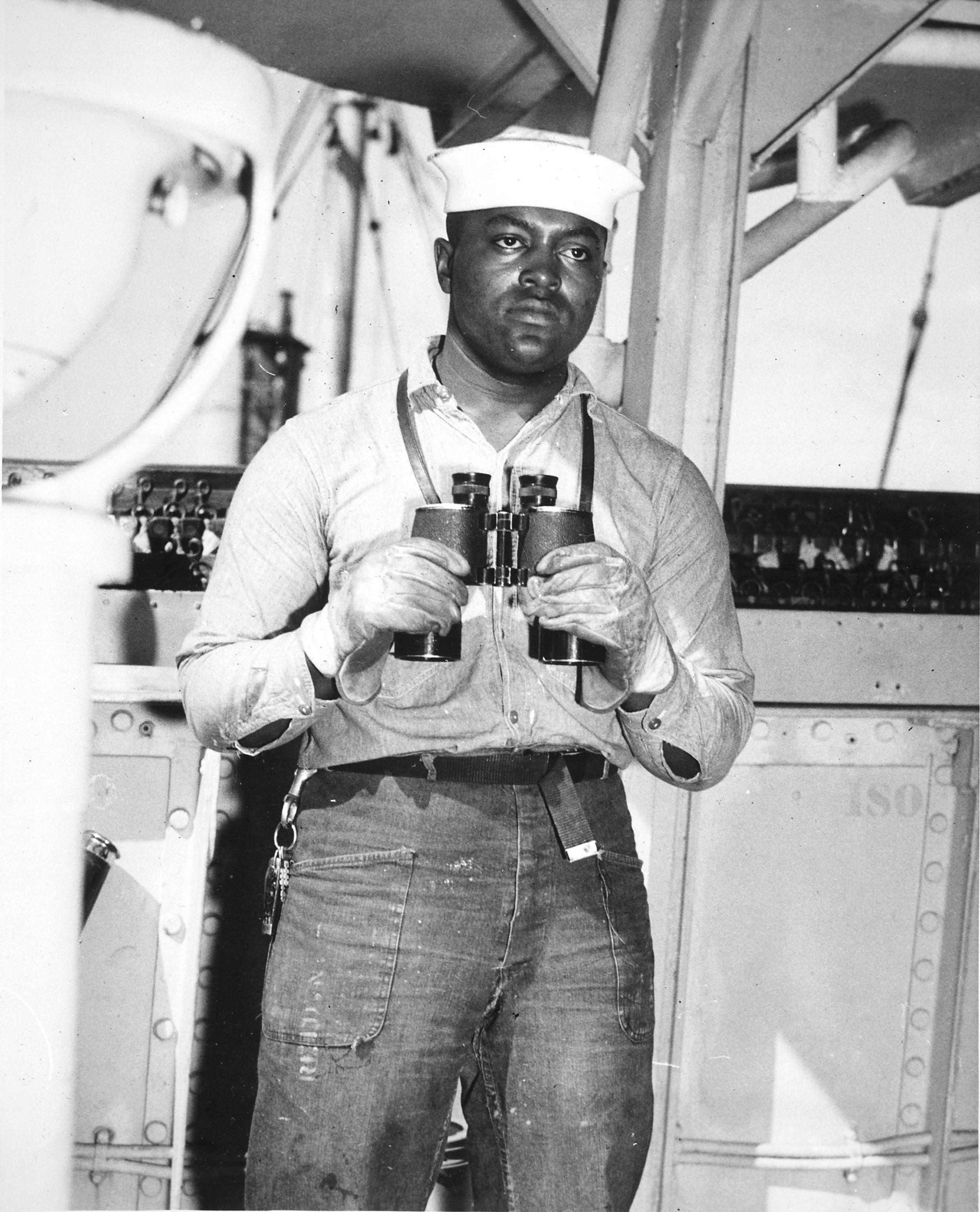 Photo Us Navy African American Seaman 2nd Class Napoleon Reid