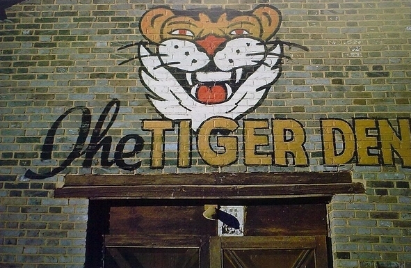 Buildings occupied by American 'Flying Tigers' airmen, Kunming, Yunnan Province, China, circa 1944, photo 2 of 2