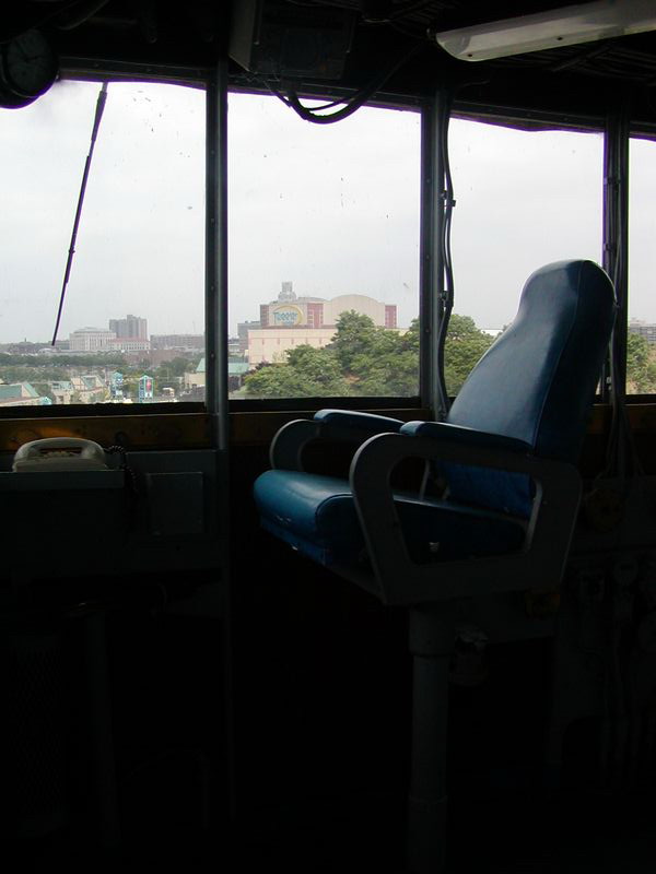 Captain's chair aboard New Jersey, 14 Jun 2004