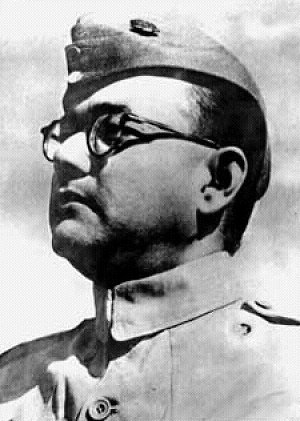 Portrait of Subhash Chandra Bose, circa 1943-1944