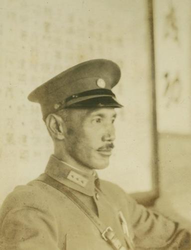 Chiang Kaishek in Shanghai, China, summer 1937