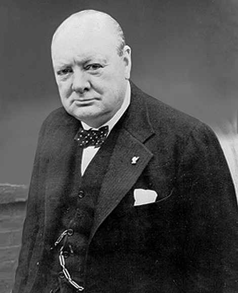 Portrait of Winston Churchill, 1940s