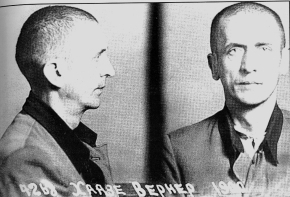 Werner Haase's prison mugshots, 1940s