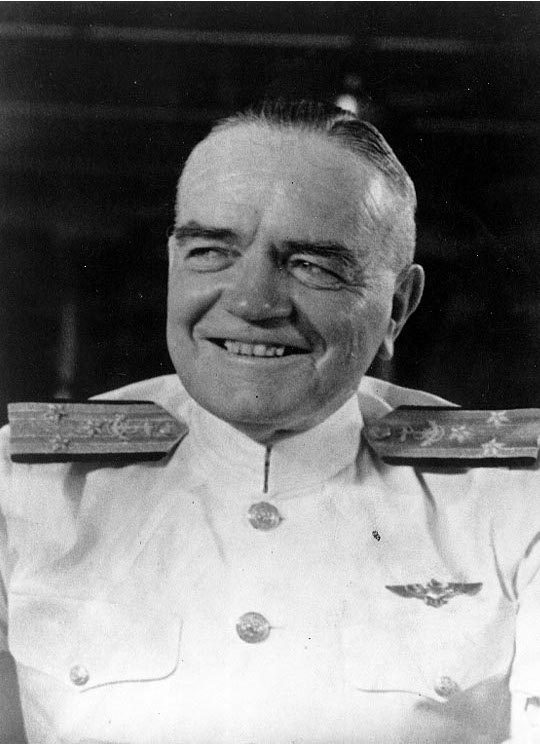 Portrait of Vice Admiral Halsey, circa 1941