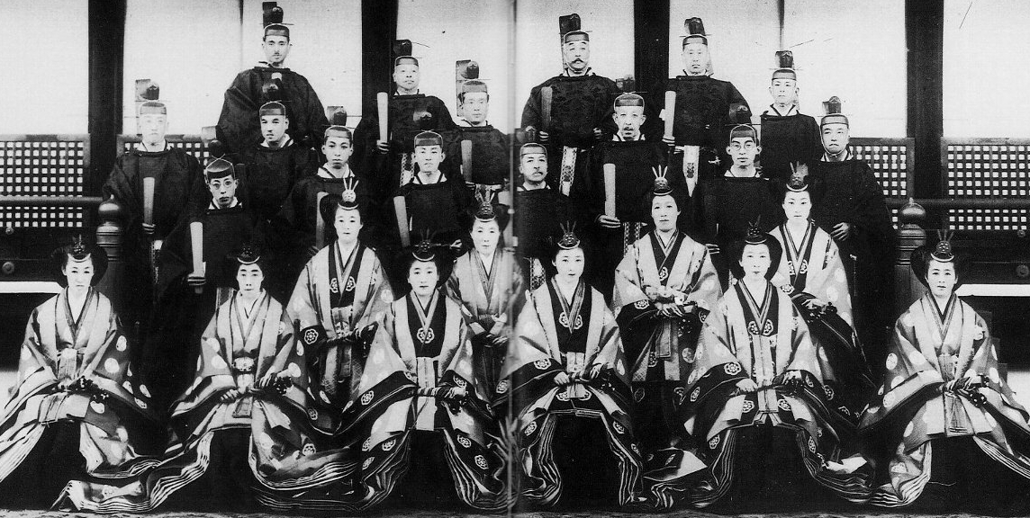 Portrait of Japanese and Korean princes and princesses, 1920s