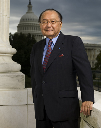Portrait of US Senator Daniel Inouye, Nov 2009