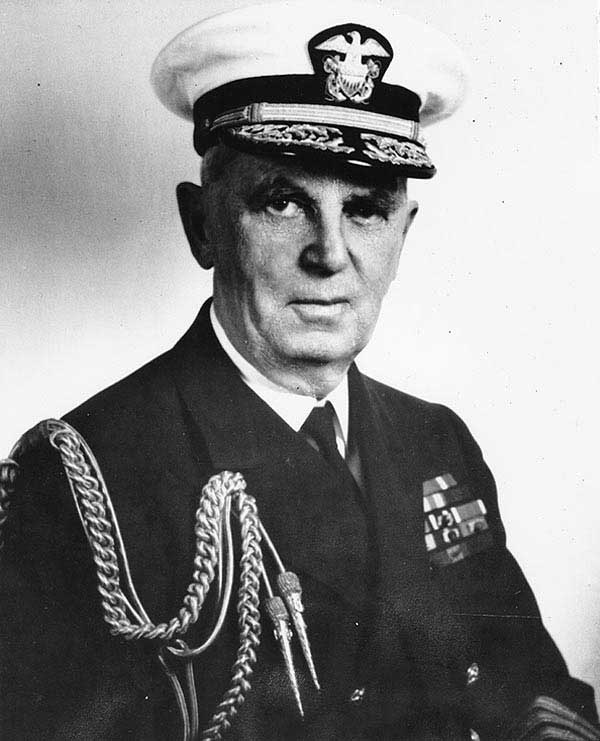Portrait of Leahy, 1945