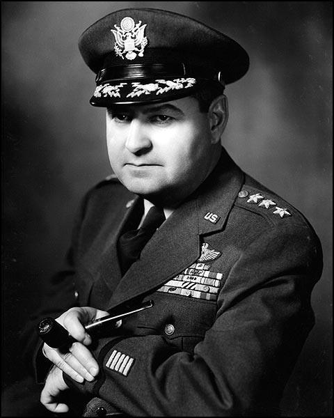 US Air Force portrait of Lieutenant General Curtis LeMay, circa 1948