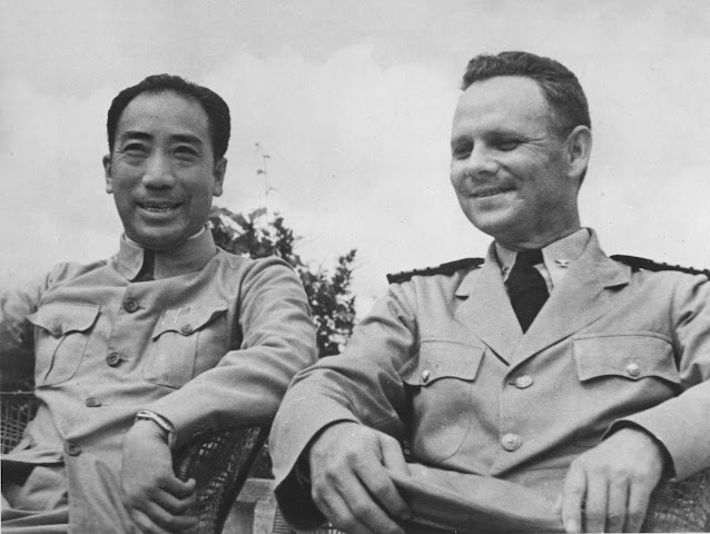 Dai Li and Milton Miles, Chongqing, China, 1944, photo 1 of 7